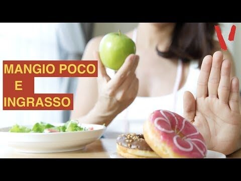 Ingrassare mangiando poco: mito o realtà?