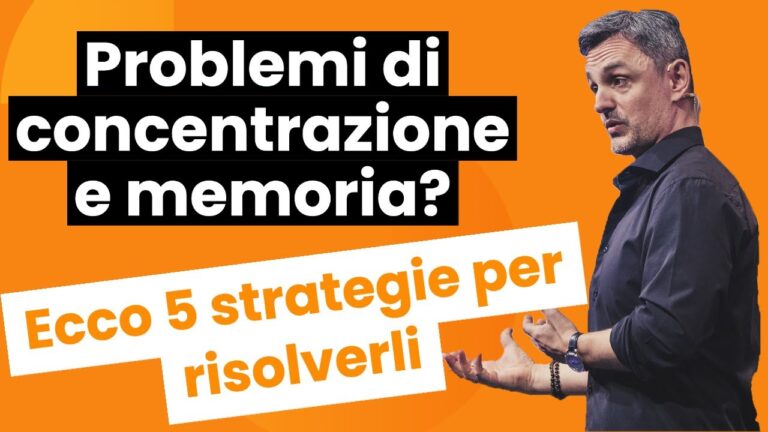 Come migliorare la mancanza di concentrazione e memoria