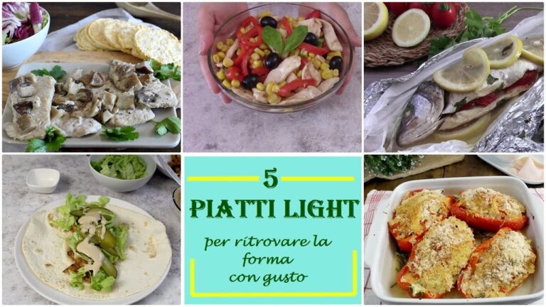Ricette Sazianti a Basso Contenuto Calorico