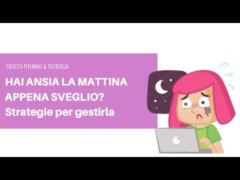 Ansia al risveglio: L'app che ti aiuta a gestirla