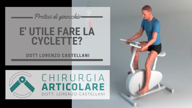 Benefici e consigli sull'uso della cyclette dopo la protesi al ginocchio