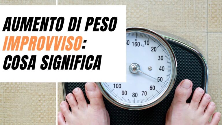 Come gestire i sbalzi di peso improvvisi